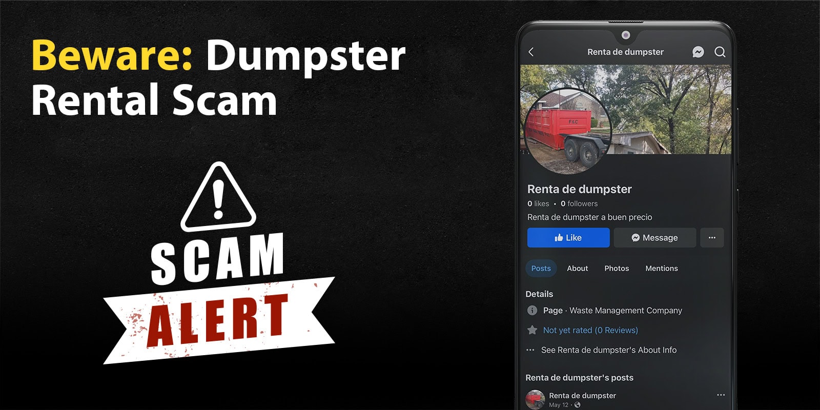 dumpster-rental-scam-targetting-new-customers