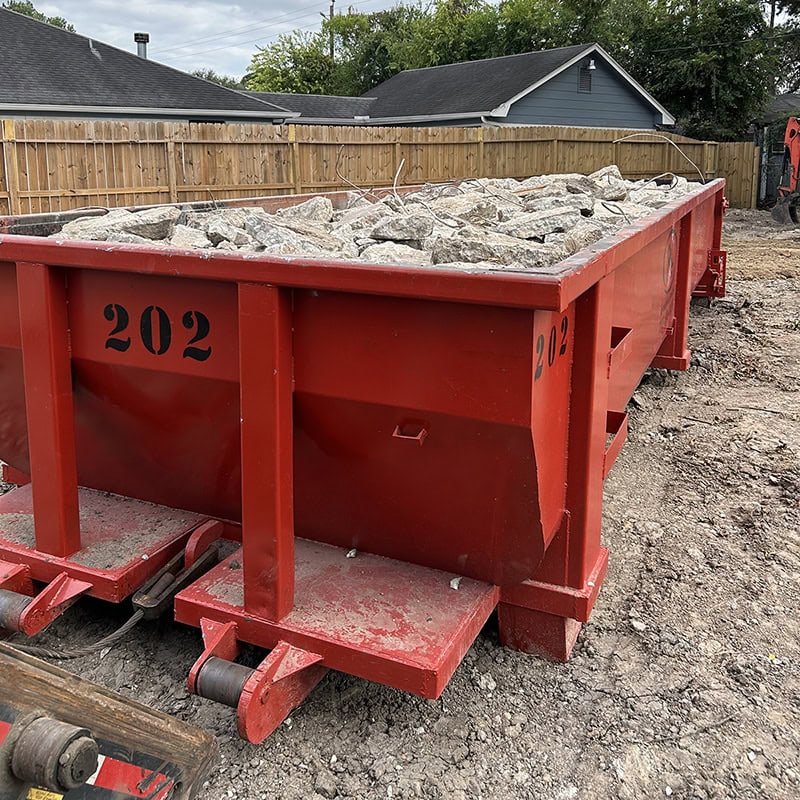 concrete-dumpster-rental-houston